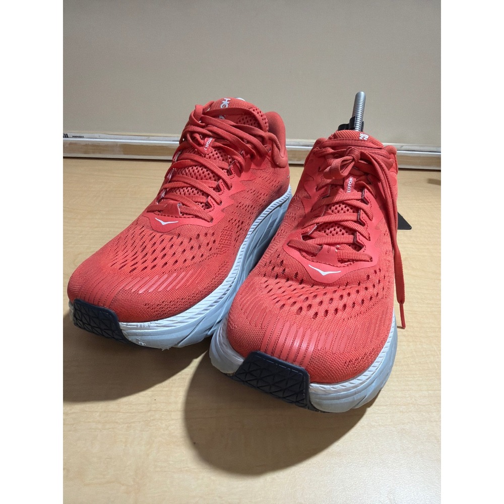 Hoka One One Men's Coral Red Sneakers